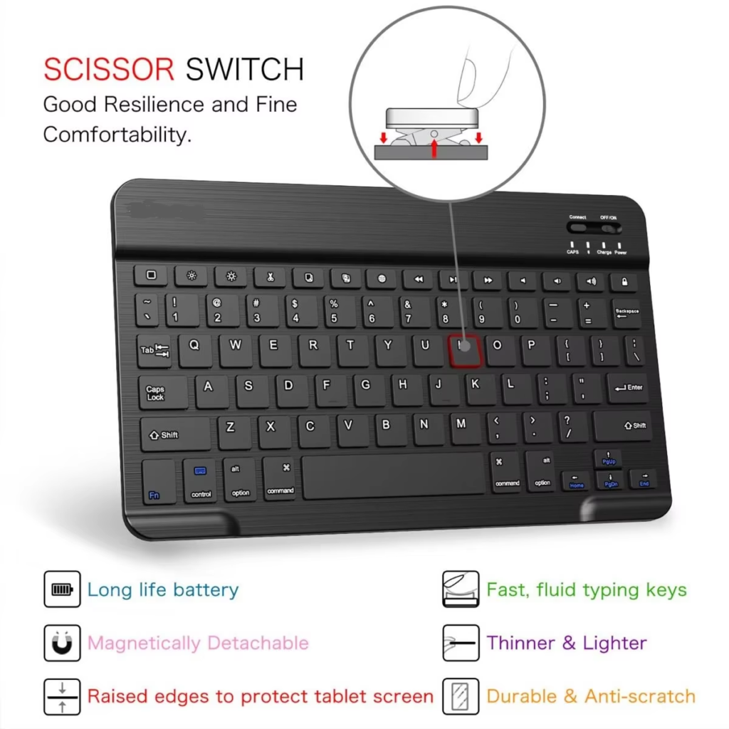 Used Ultra-Slim Bluetooth Keyboard and Mouse Set