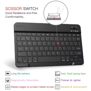 Used Ultra-Slim Bluetooth Keyboard and Mouse Set - Image 3