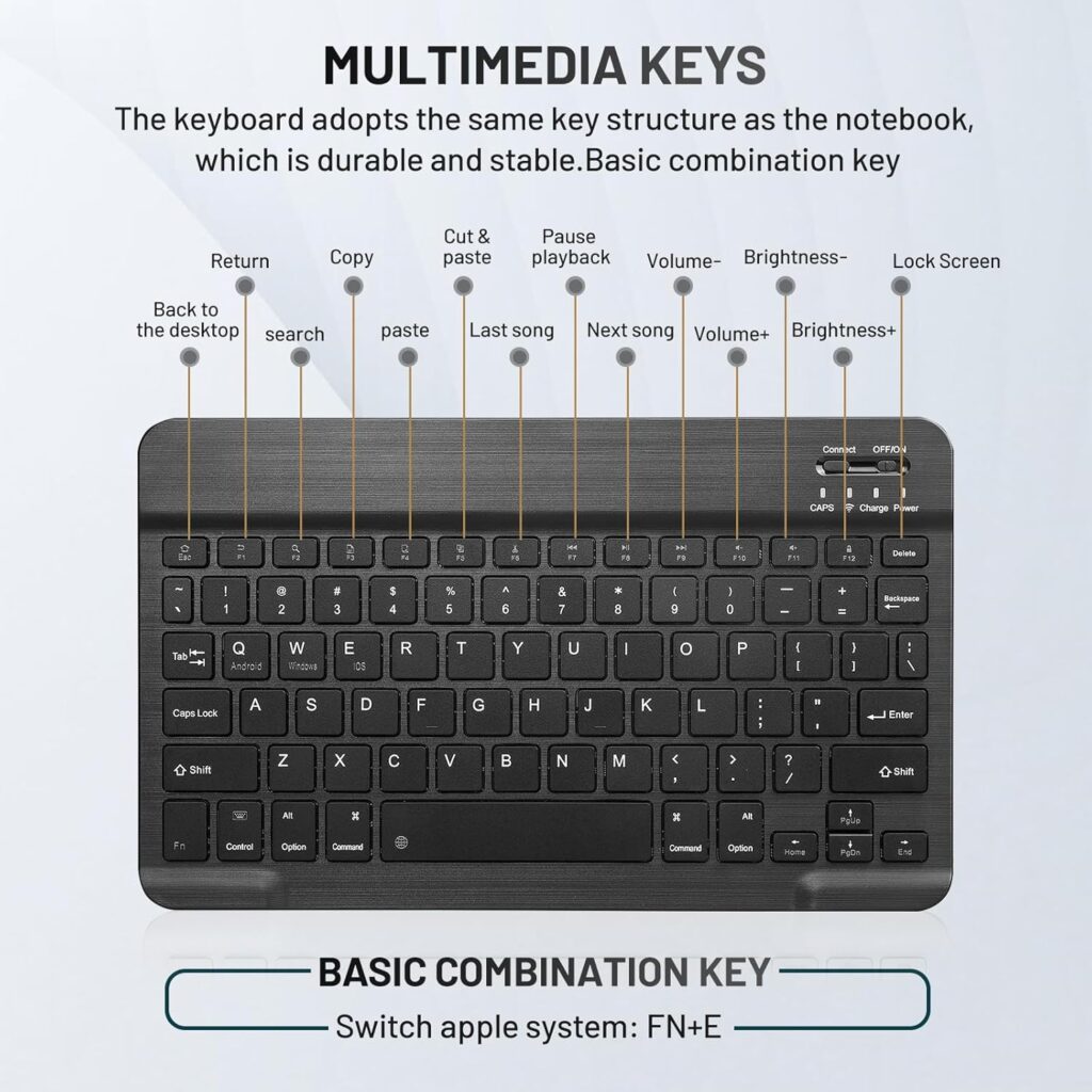 Used Ultra-Slim Bluetooth Keyboard and Mouse Set